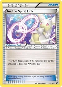 Audino Spirit Link | 92/124 | Reverse Holofoil | XY - Fates Collide