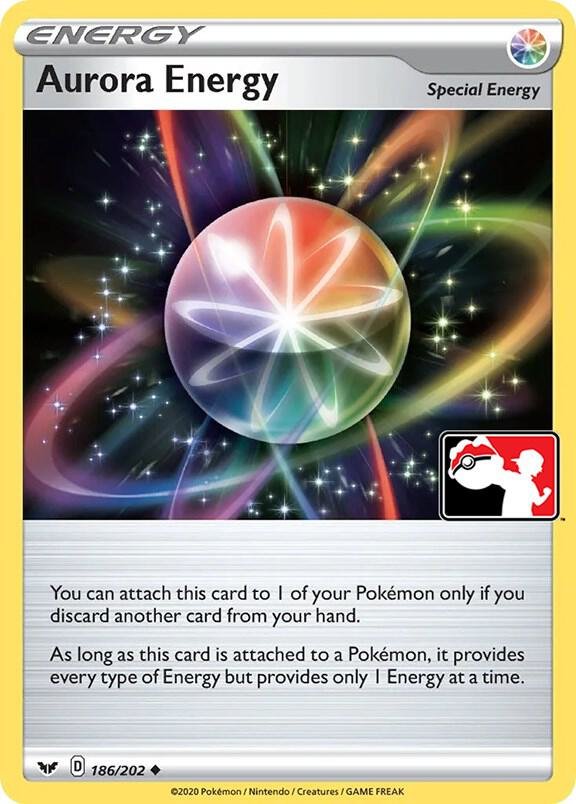 Aurora Energy 186/202 Normal Prize Pack Series Cards