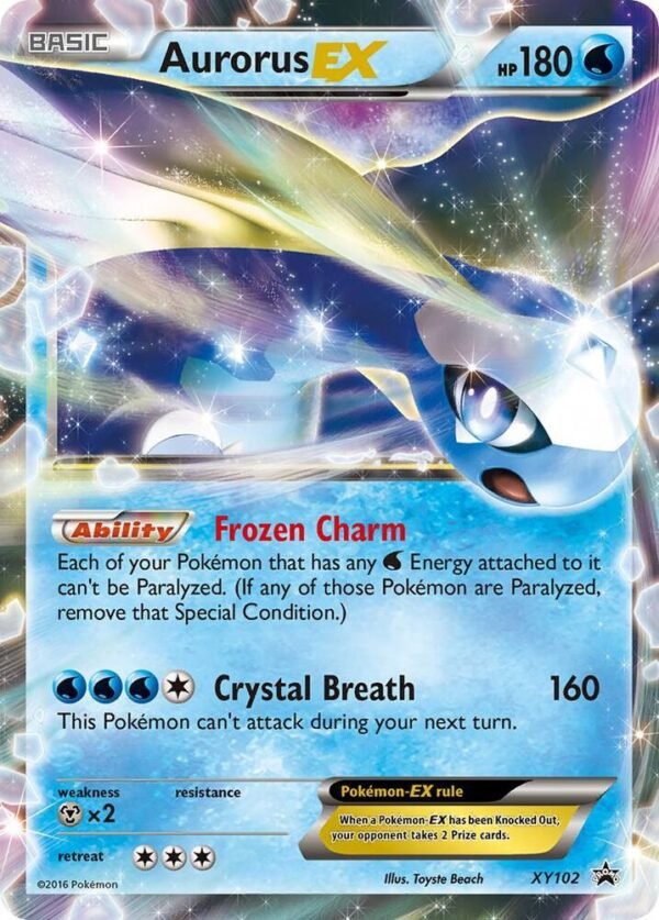 Aurorus EX XY102 Holofoil XY Promos
