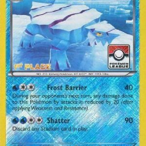 Avalugg 31/106 (Pokemon League) [1st Place] 031/106 Reverse Holofoil League & Championship Cards