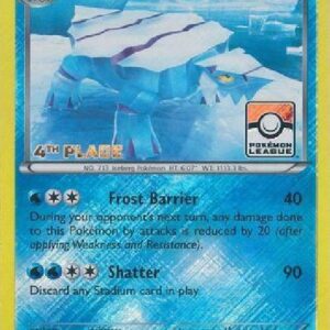 Avalugg 31/106 (Pokemon League) [4th Place] 031/106 Reverse Holofoil League & Championship Cards