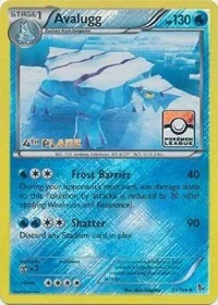 Avalugg | 31/106 (Pokemon League) [4th Place] | 031/106 | Reverse Holofoil | League & Championship Cards