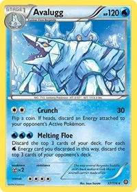 Avalugg | 37/114 | Reverse Holofoil | XY - Steam Siege