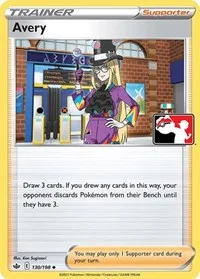 Avery | 130/198 | Normal | Prize Pack Series Cards