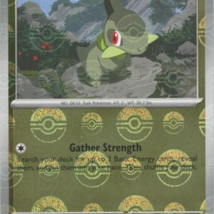 Axew (Poke Ball Pattern) 068/086 Holofoil SV: Black Bolt