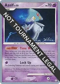 Azelf | 2009 (Stephen Silvestro) | 19/146 | Normal | World Championship Decks