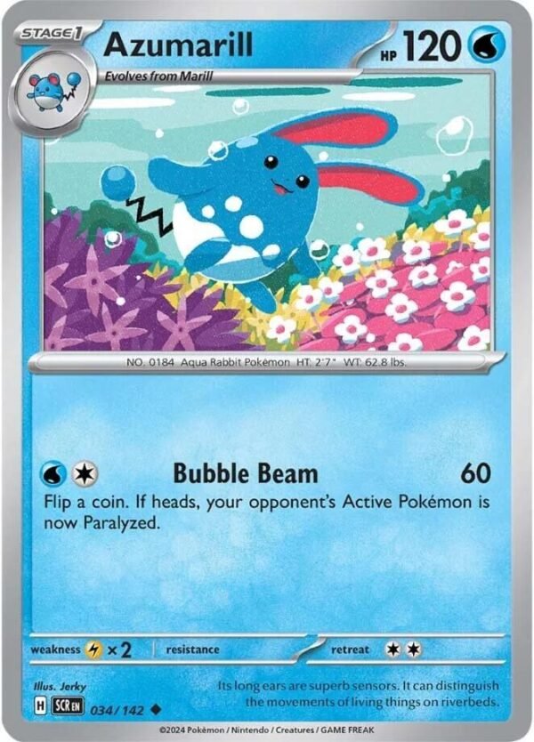 Azumarill 034/142 Normal SV07: Stellar Crown