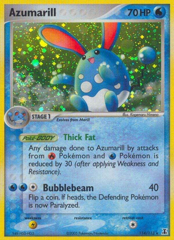 Azumarill 114/113 Holofoil Delta Species
