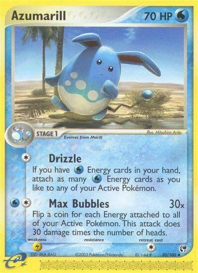 Azumarill 30/100 Normal Sandstorm Azumarill 30/100 Normal Sandstorm