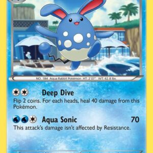 Azumarill 37/149 Reverse Holofoil Boundaries Crossed Azumarill 37/149 Reverse Holofoil Boundaries Crossed