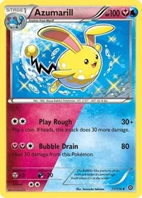 Azumarill | 77/114 | Reverse Holofoil | XY - Steam Siege