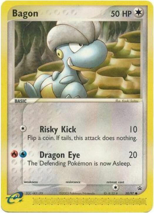 Bagon 50/97 (Black Star) Normal Nintendo Promos