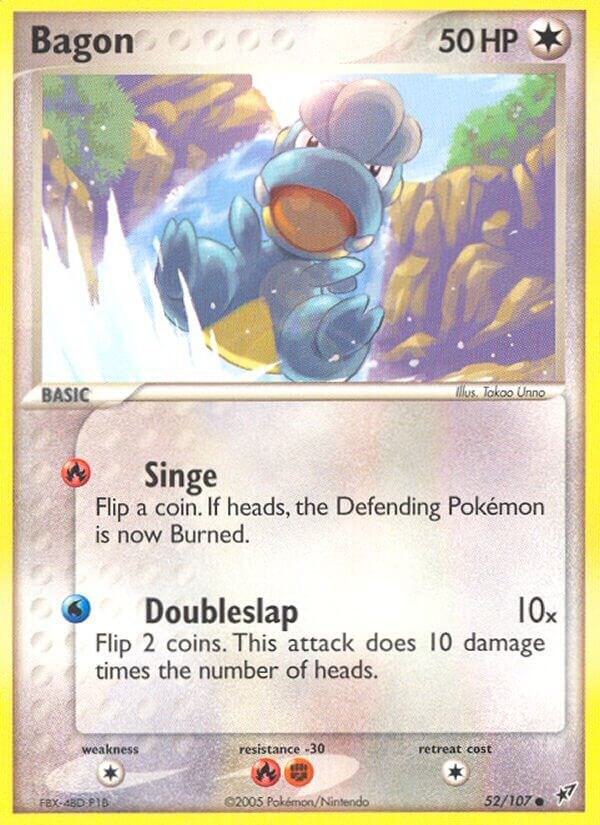 Bagon 52/107 Reverse Holofoil Deoxys