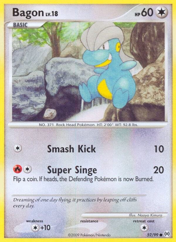 Bagon 52/99 Reverse Holofoil Arceus Bagon 52/99 Reverse Holofoil Arceus