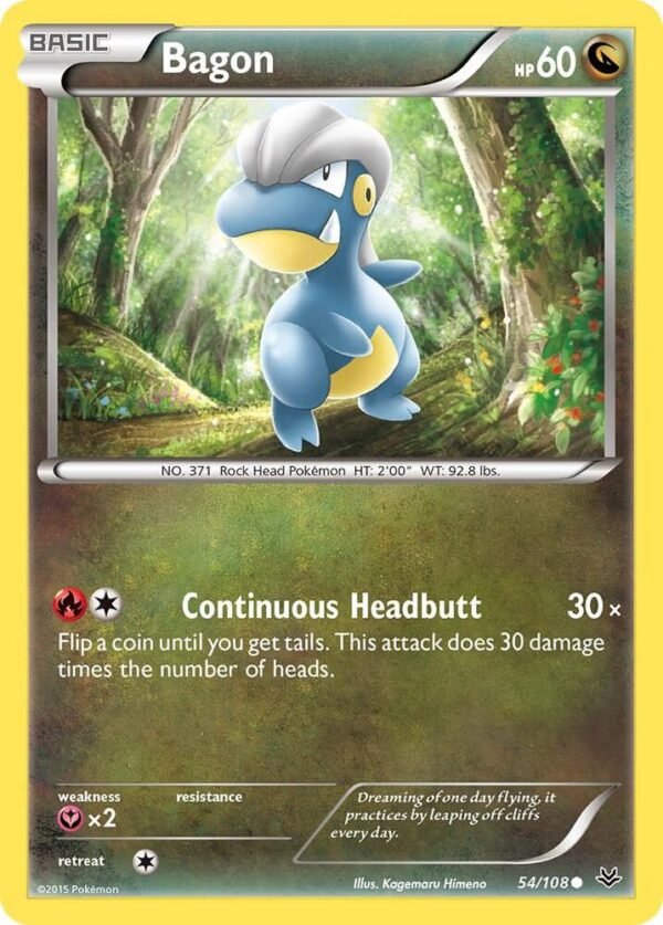 Bagon (54) 54/108 Normal XY – Roaring Skies
