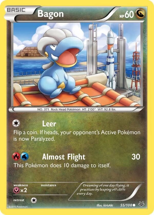 Bagon (55) 55/108 Normal XY – Roaring Skies