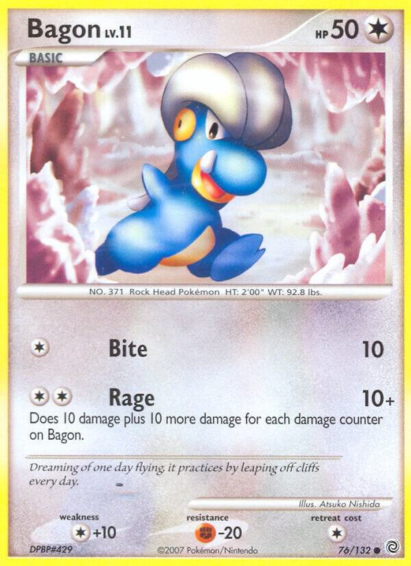 Bagon 76/132 Normal Secret Wonders