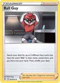 Ball Guy | 057/072 | Reverse Holofoil | Shining Fates