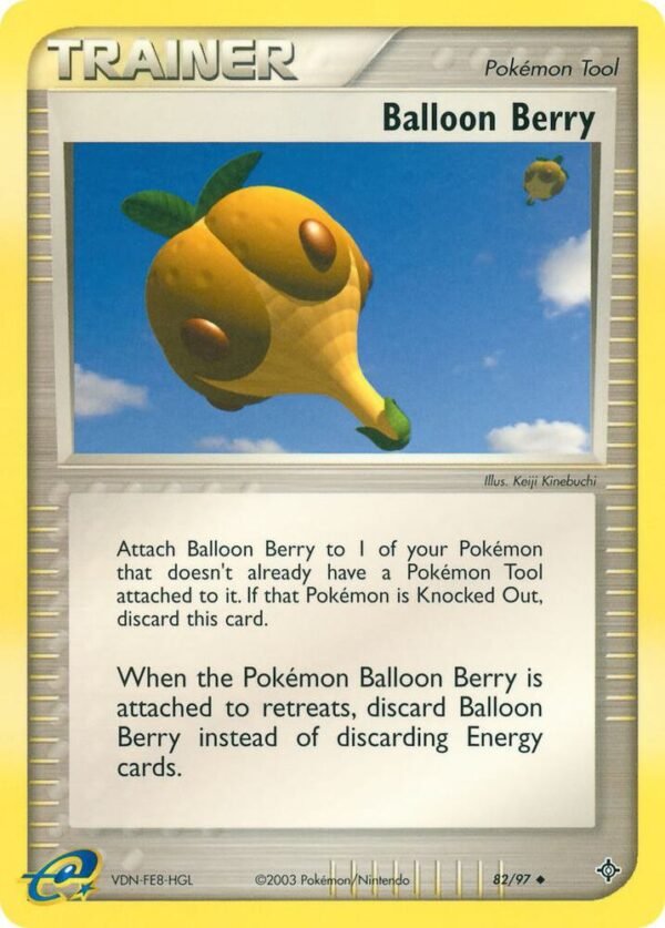 Balloon Berry 82/97 Reverse Holofoil Dragon Balloon Berry 82/97 Reverse Holofoil Dragon