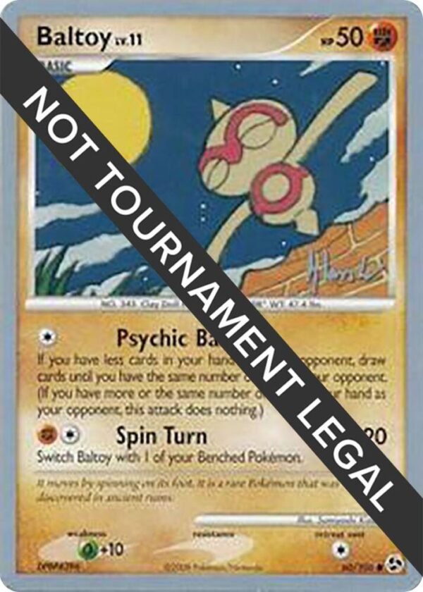 Baltoy 2008 (Dylan Lefavour) 60/106 Normal World Championship Decks Baltoy 2008 (Dylan Lefavour) 60/106 Normal World Championship Decks