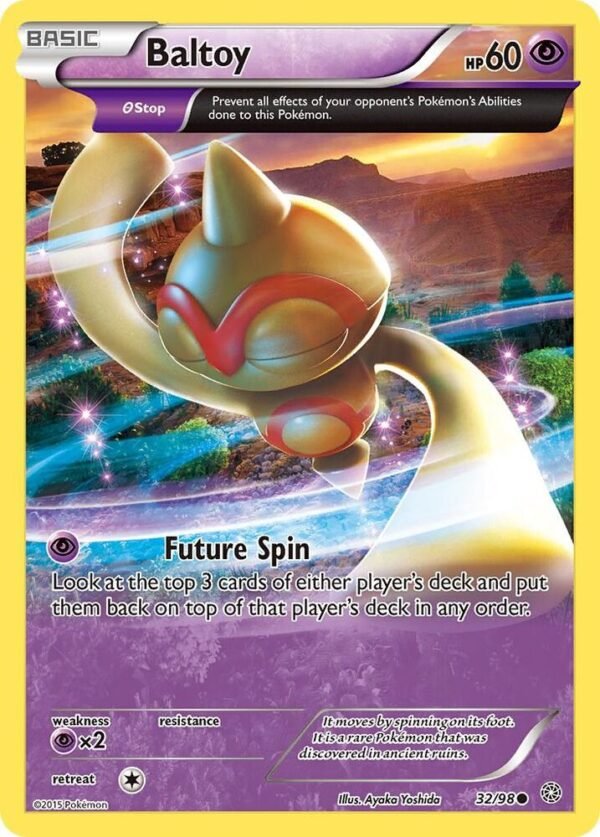 Baltoy (32) 32/98 Reverse Holofoil XY – Ancient Origins