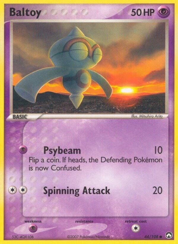 Baltoy 44/108 Reverse Holofoil Power Keepers
