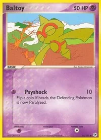 Baltoy | 52/101 | Reverse Holofoil | Hidden Legends