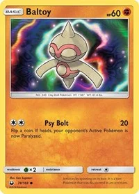 Baltoy | 78/168 | Reverse Holofoil | SM - Celestial Storm Baltoy | 78/168 | Reverse Holofoil | SM - Celestial Storm