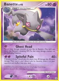 Banette | 23/132 | Reverse Holofoil | Secret Wonders