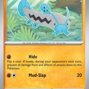Barboach 050/091 Reverse Holofoil SV: Paldean Fates