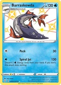 Barraskewda | SV032/SV122 | Holofoil | Shining Fates: Shiny Vault