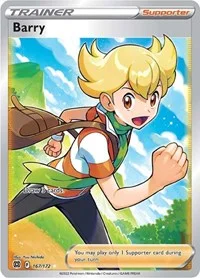 Barry (Full Art) | 167/172 | Holofoil | SWSH09: Brilliant Stars