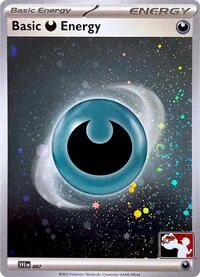 Basic Darkness Energy | 007 (Cosmos Holo) | Holofoil | Prize Pack Series Cards