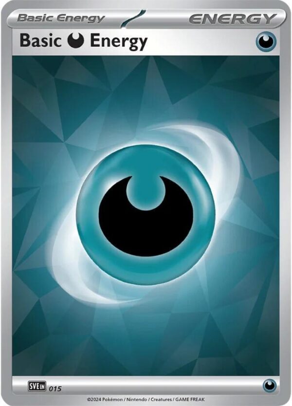 Basic Darkness Energy 015 Holofoil SVE: Scarlet & Violet Energies
