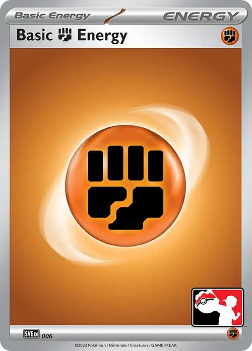 Basic Fighting Energy 006 Holofoil Prize Pack Series Cards