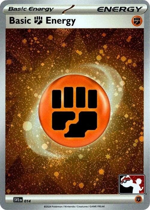 Basic Fighting Energy 014 (Cosmos Holo) Holofoil Prize Pack Series Cards