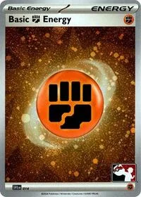 Basic Fighting Energy | 014 (Cosmos Holo) | Holofoil | Prize Pack Series Cards Basic Fighting Energy | 014 (Cosmos Holo) | Holofoil | Prize Pack Series Cards