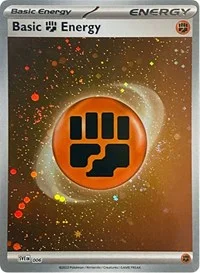 Basic Fighting Energy (Cosmos Holo) | 6 | Holofoil | SVE: Scarlet & Violet Energies