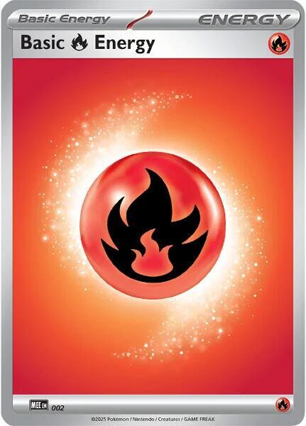 Basic Fire Energy 002 Normal MEE: Mega Evolution Energies Basic Fire Energy 002 Normal MEE: Mega Evolution Energies