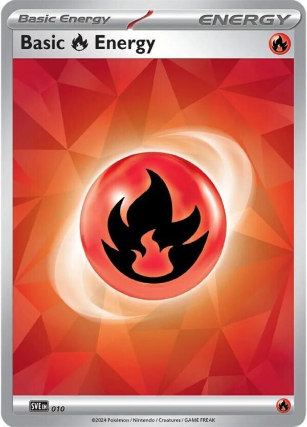 Basic Fire Energy 010 Holofoil SVE: Scarlet & Violet Energies