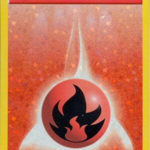 Basic Fire Energy 033/034 Holofoil Trading Card Game Classic