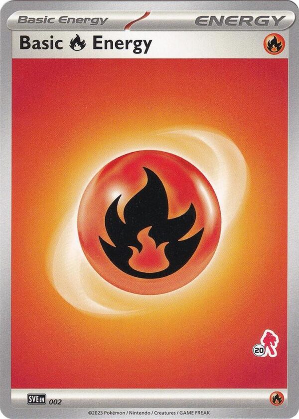 Basic Fire Energy Armarouge 20 002 Normal Battle Academy 2024 Basic Fire Energy Armarouge 20 002 Normal Battle Academy 2024