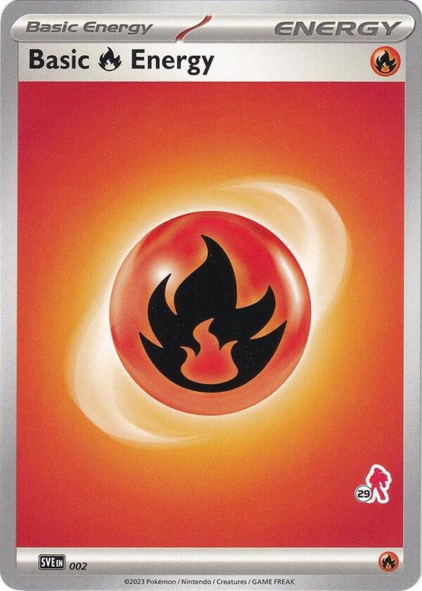 Basic Fire Energy Armarouge 29 002 Normal Battle Academy 2024