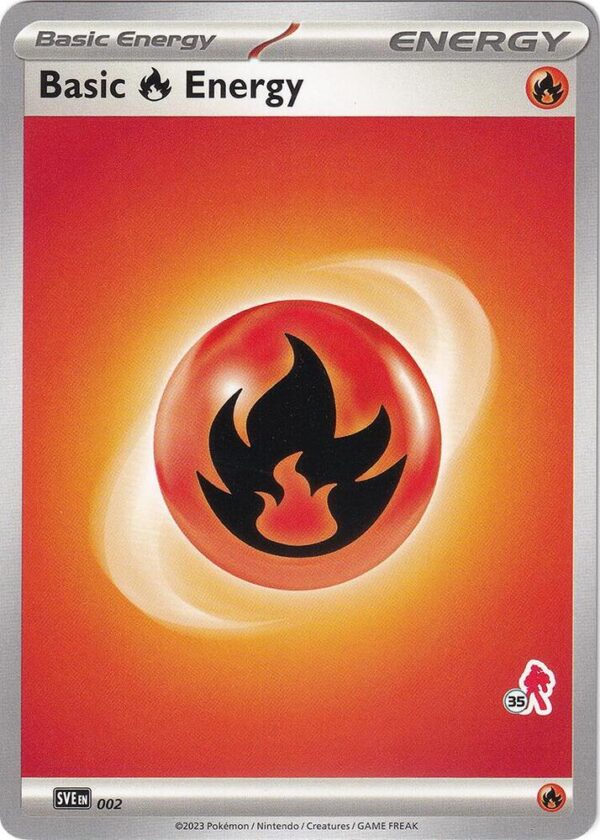 Basic Fire Energy Armarouge 35 002 Normal Battle Academy 2024 Basic Fire Energy Armarouge 35 002 Normal Battle Academy 2024