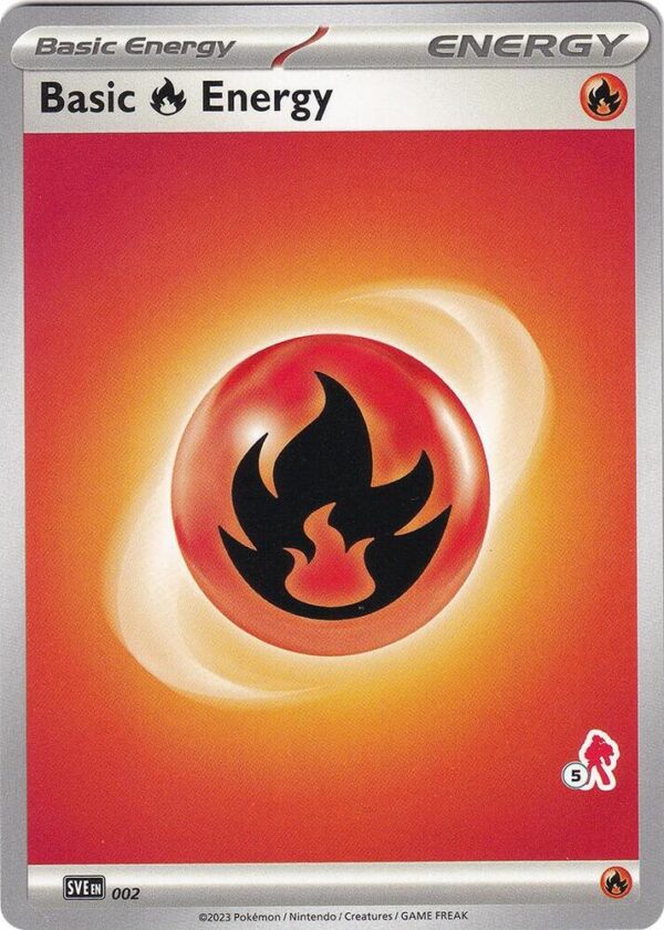 Basic Fire Energy Armarouge 5 002 Normal Battle Academy 2024