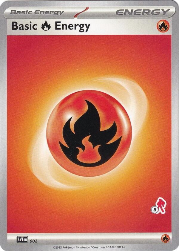 Basic Fire Energy Armarouge 8 002 Normal Battle Academy 2024