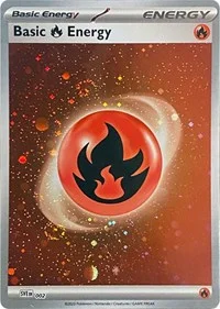Basic Fire Energy (Cosmos Holo) | 2 | Holofoil | SVE: Scarlet & Violet Energies