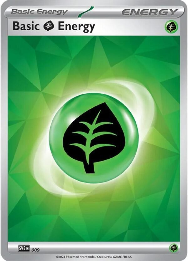 Basic Grass Energy 009 Normal SVE: Scarlet & Violet Energies