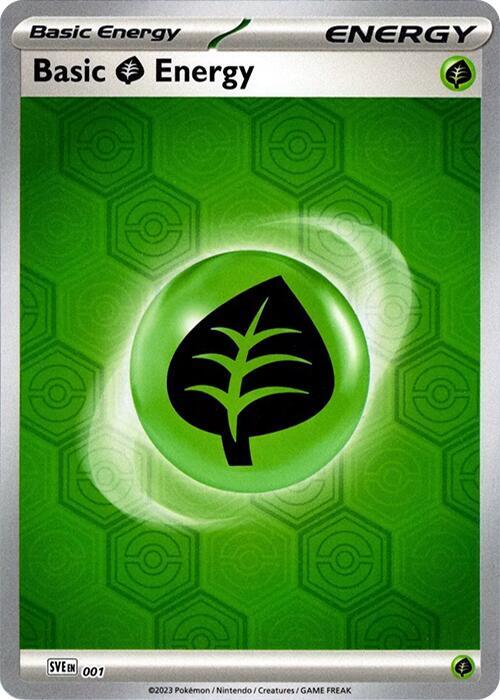 Basic Grass Energy 1 Reverse Holofoil SV: Shrouded Fable Basic Grass Energy 1 Reverse Holofoil SV: Shrouded Fable