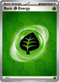 Basic Grass Energy | 1 | Reverse Holofoil | SV: Shrouded Fable